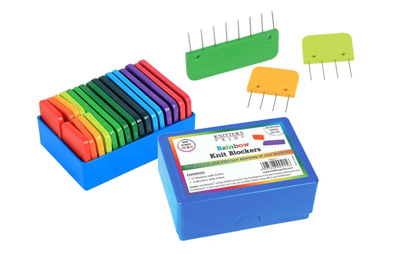 KnitPro Rainbow Knit Blockers Pk20