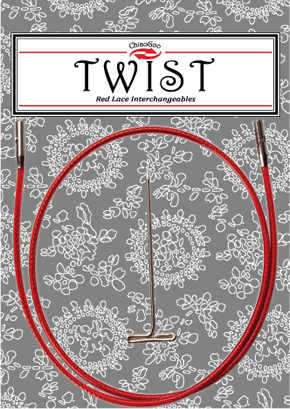 ChiaoGoo TWIST Red Lace Interchangeable Cables