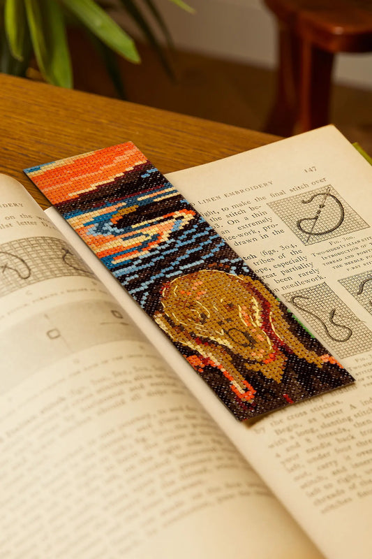 The Scream Bookmark Kit